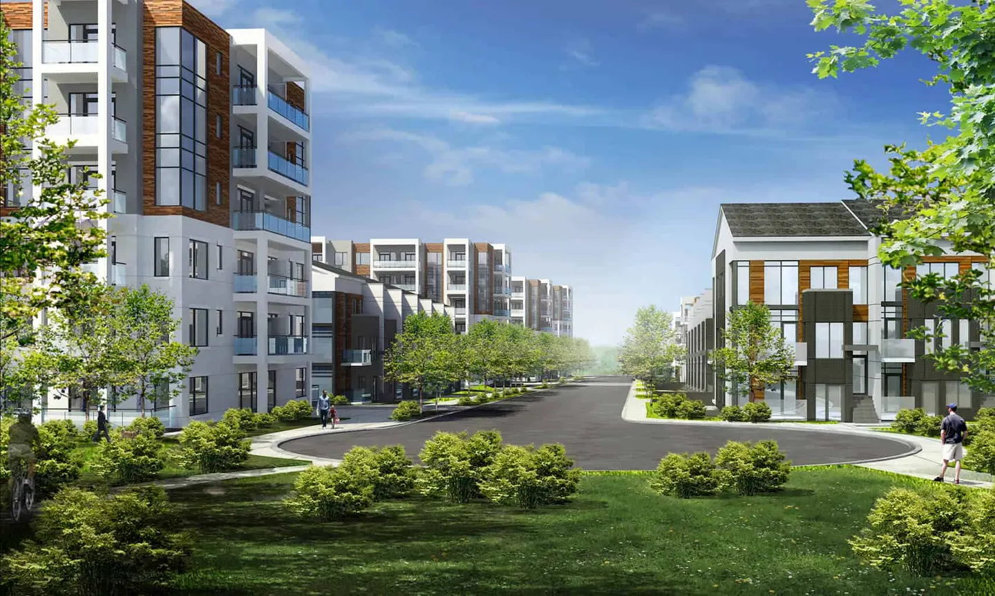 Keelesdale: 3D exterior rendering (gallery view 3)