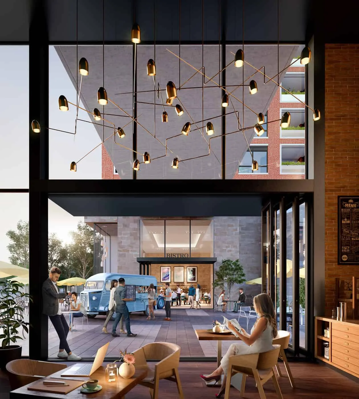 Upper East Village: 3D interior rendering (gallery view 3)