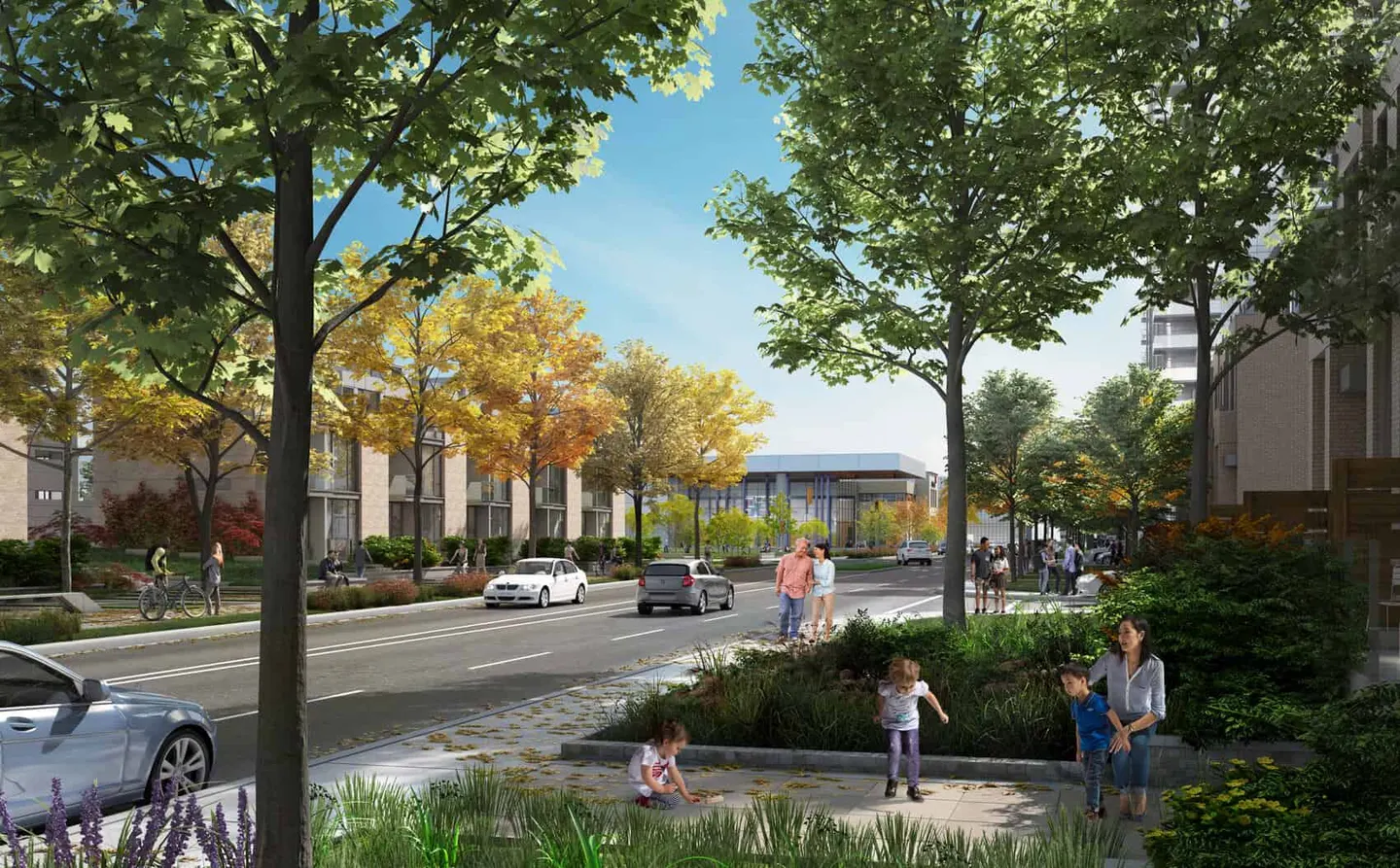 Crosstown: 3D exterior rendering (gallery view 4)