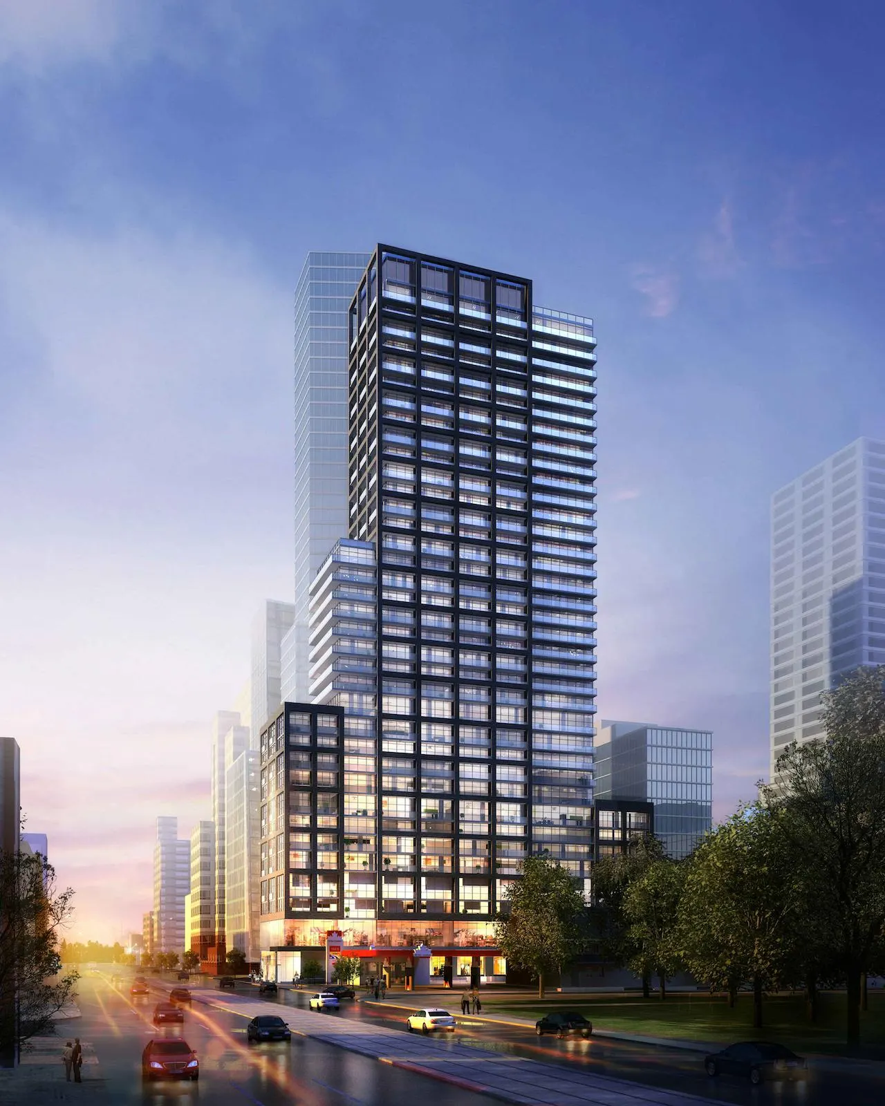 3D exterior rendering.