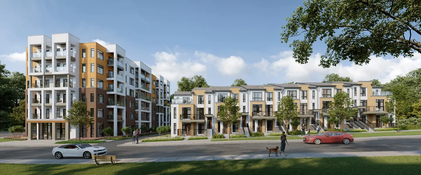 Keelesdale: 3D exterior rendering (gallery view 2)