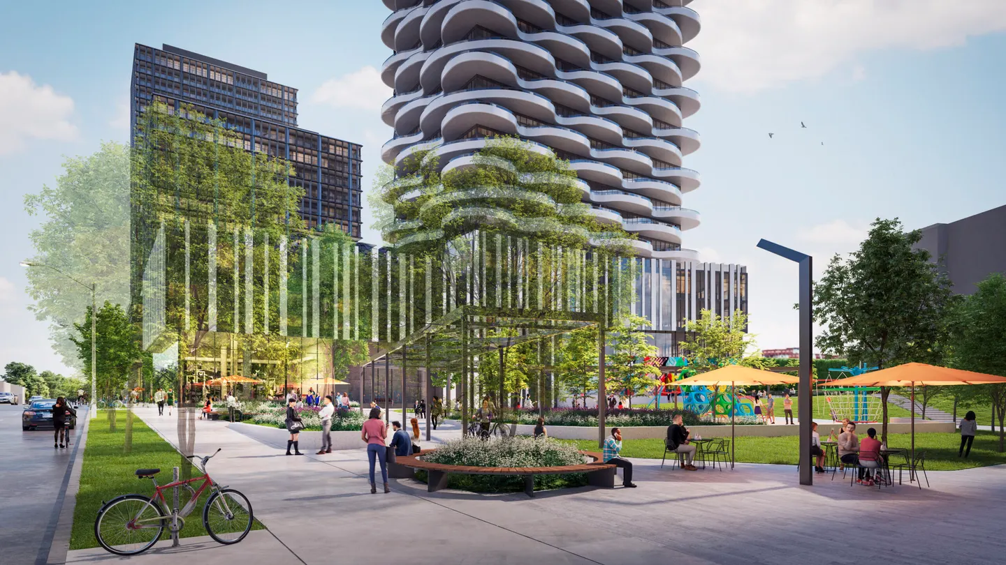 Junction & Keele: 3D exterior rendering (gallery view 3)