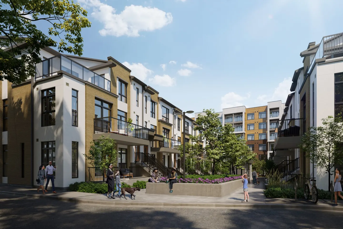 Keelesdale: 3D exterior rendering (gallery view 4)