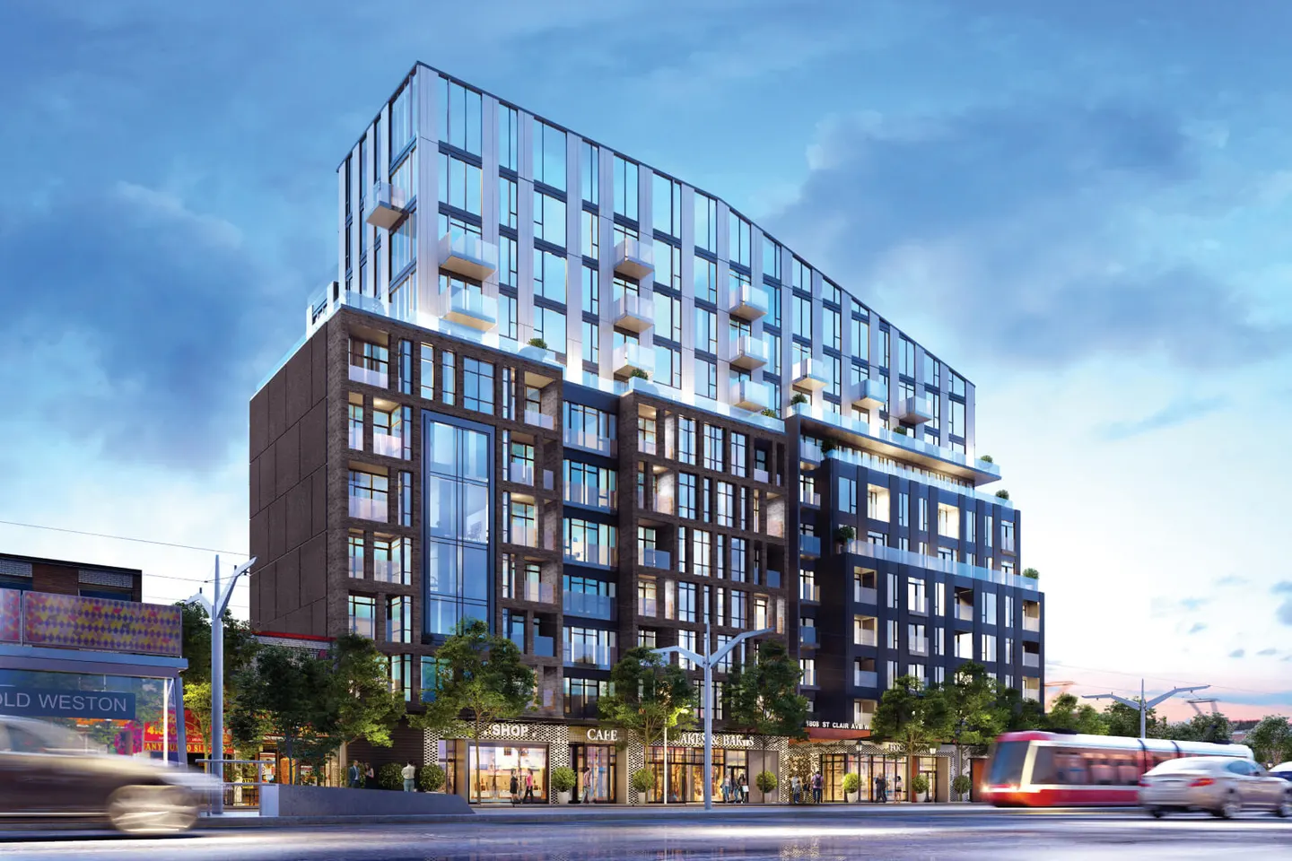 Reunion Crossing: 3D exterior rendering (gallery view 2)