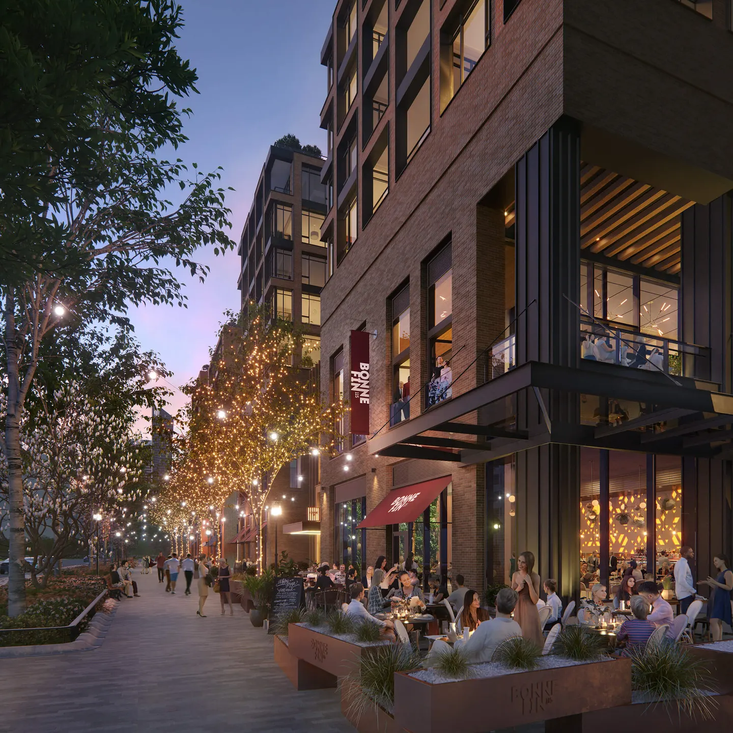 The Well: 3D exterior rendering (gallery view 6)