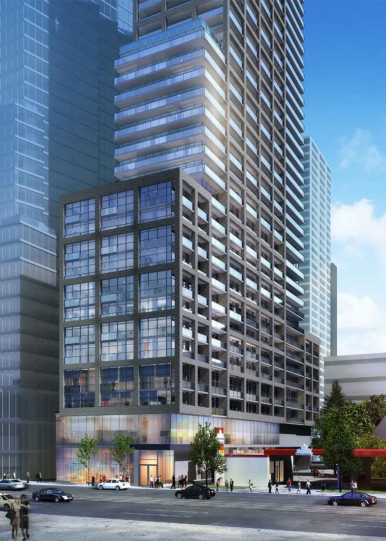 The Taylor: 3D exterior rendering (gallery view 2)